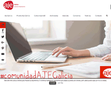 Tablet Screenshot of ajegalicia.com